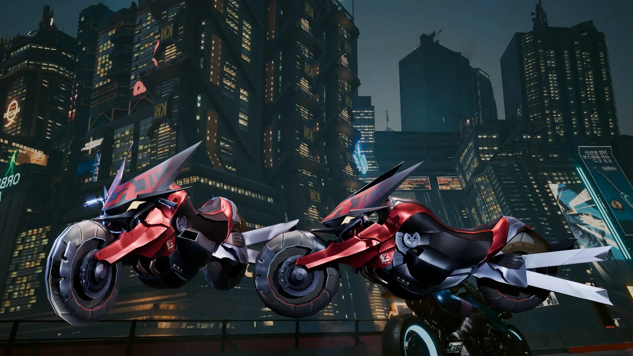 DinoStudios Zenless bike models